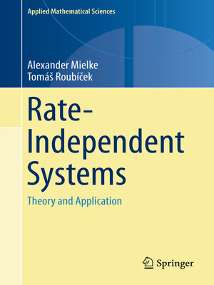 cover image of Rate-Independent Systems